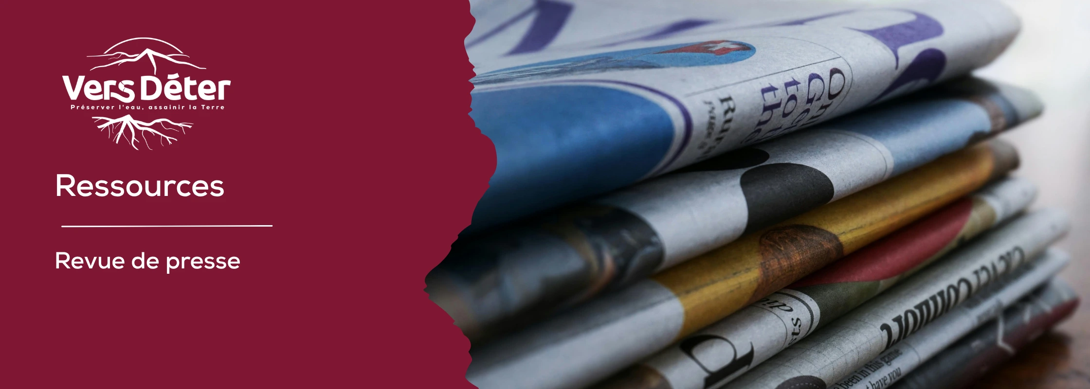 Bannière Ressources Revue de presse